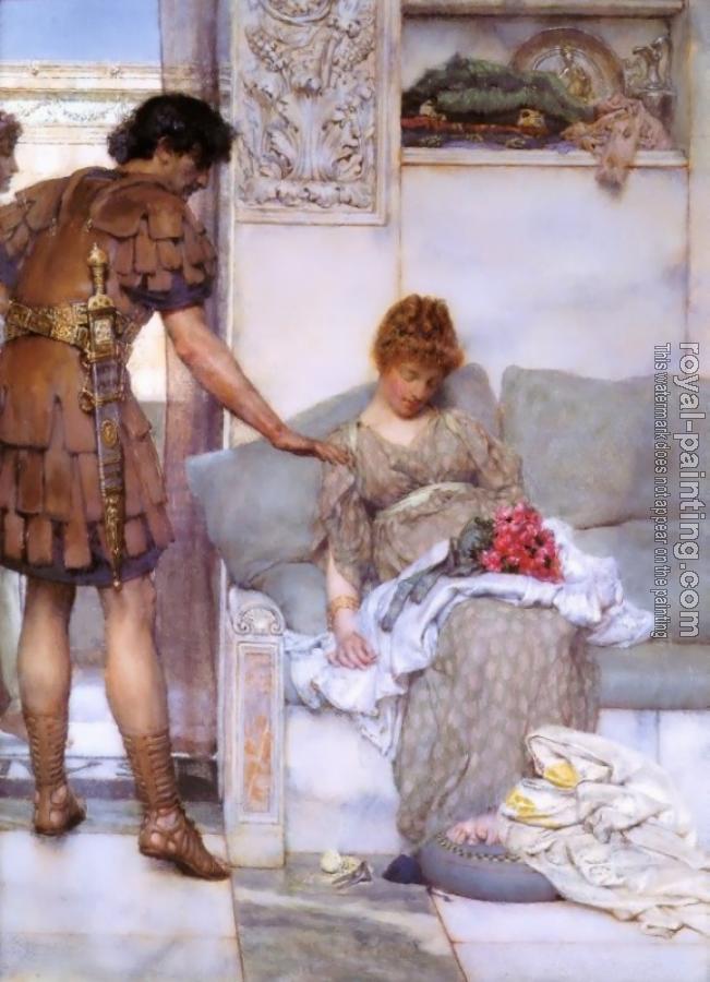 Sir Lawrence Alma-Tadema : A Silent Greeting